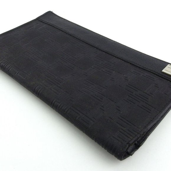 dunhill length wallet Dee Eight D8 PVC �~ leather Auth used L3085 - Picture 4 of 8